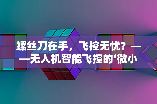 螺丝刀在手，飞控无忧？——无人机智能飞控的‘微小’挑战