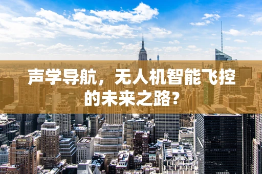 声学导航，无人机智能飞控的未来之路？