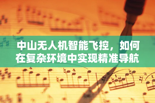 中山无人机智能飞控，如何在复杂环境中实现精准导航？