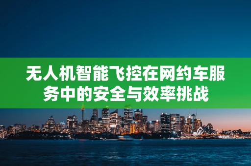 无人机智能飞控在网约车服务中的安全与效率挑战