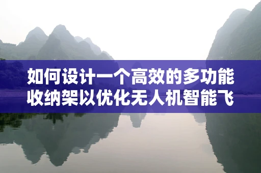 如何设计一个高效的多功能收纳架以优化无人机智能飞控的维护与操作？