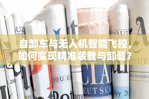 自卸车与无人机智能飞控，如何实现精准装载与卸载？