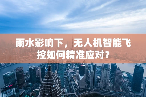 雨水影响下，无人机智能飞控如何精准应对？