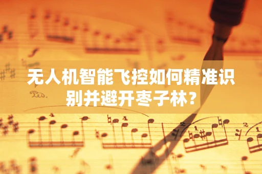 无人机智能飞控如何精准识别并避开枣子林？