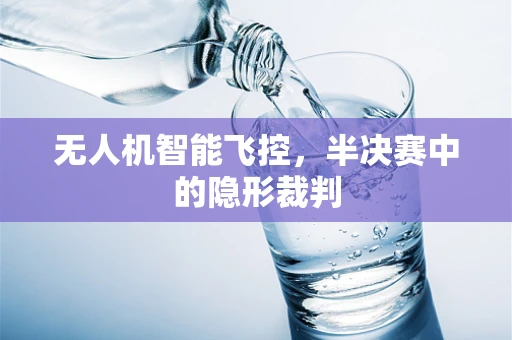 无人机智能飞控，半决赛中的隐形裁判