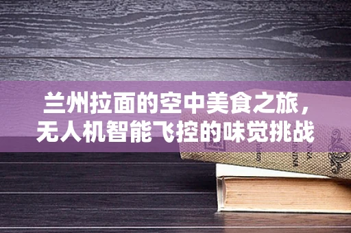 兰州拉面的空中美食之旅，无人机智能飞控的味觉挑战