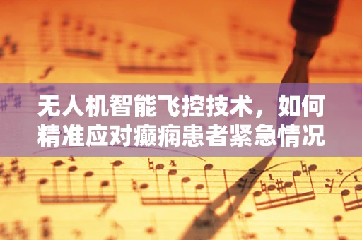 无人机智能飞控技术，如何精准应对癫痫患者紧急情况？