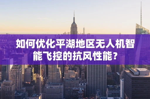 如何优化平湖地区无人机智能飞控的抗风性能？