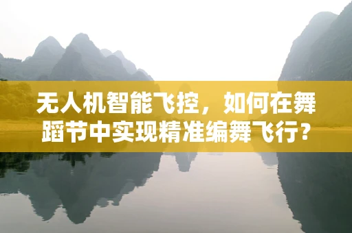 无人机智能飞控，如何在舞蹈节中实现精准编舞飞行？