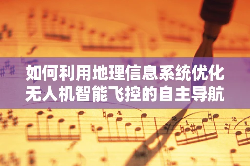 如何利用地理信息系统优化无人机智能飞控的自主导航能力？