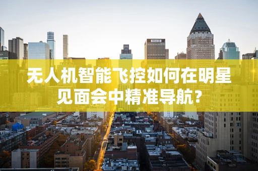 无人机智能飞控如何在明星见面会中精准导航？