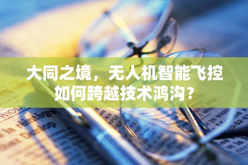 大同之境，无人机智能飞控如何跨越技术鸿沟？