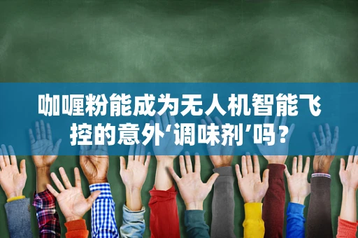 咖喱粉能成为无人机智能飞控的意外‘调味剂’吗？