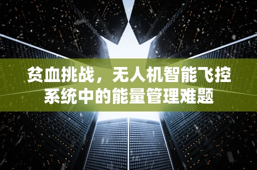 贫血挑战，无人机智能飞控系统中的能量管理难题