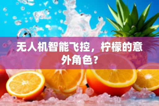 无人机智能飞控，柠檬的意外角色？