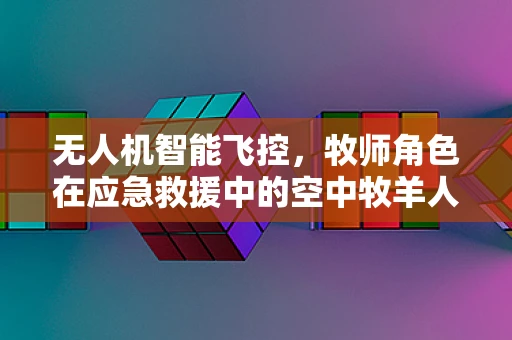 无人机智能飞控，牧师角色在应急救援中的空中牧羊人？