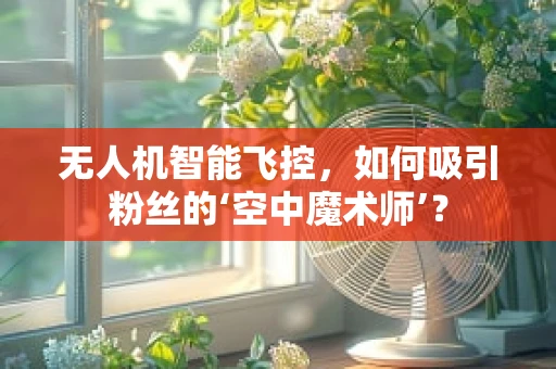 无人机智能飞控，如何吸引粉丝的‘空中魔术师’？