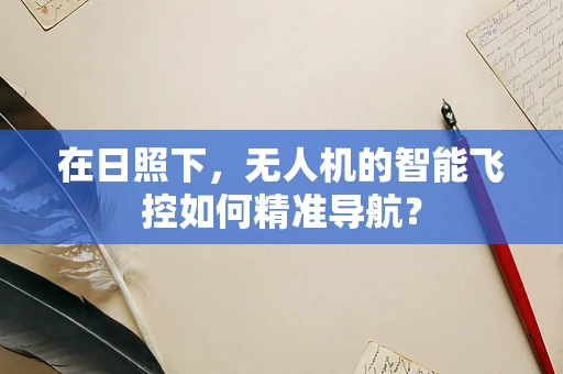在日照下，无人机的智能飞控如何精准导航？
