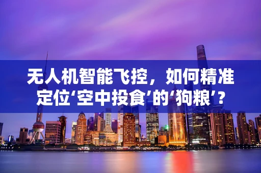 无人机智能飞控，如何精准定位‘空中投食’的‘狗粮’？