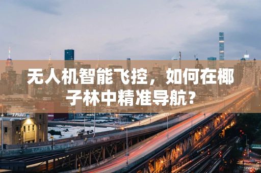 无人机智能飞控，如何在椰子林中精准导航？