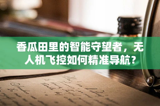 香瓜田里的智能守望者，无人机飞控如何精准导航？
