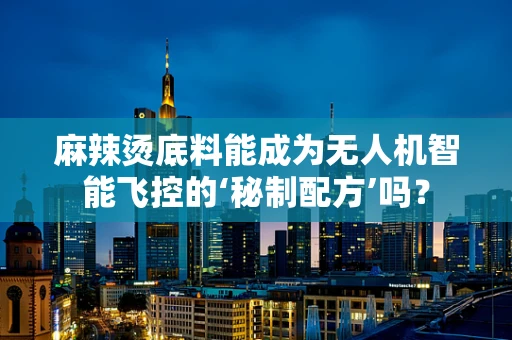 麻辣烫底料能成为无人机智能飞控的‘秘制配方’吗？