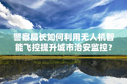 警察局长如何利用无人机智能飞控提升城市治安监控？