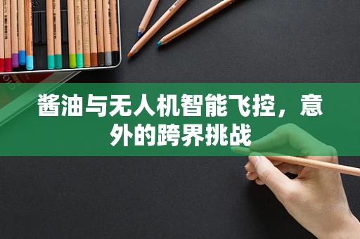 酱油与无人机智能飞控，意外的跨界挑战