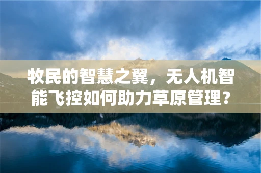 牧民的智慧之翼，无人机智能飞控如何助力草原管理？