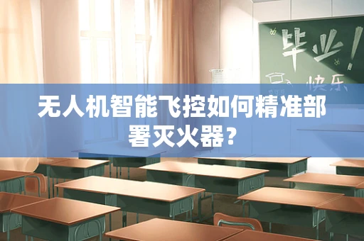 无人机智能飞控如何精准部署灭火器？