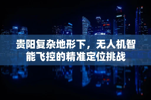 贵阳复杂地形下，无人机智能飞控的精准定位挑战