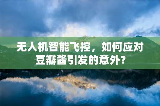 无人机智能飞控，如何应对豆瓣酱引发的意外？