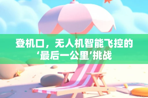 登机口，无人机智能飞控的‘最后一公里’挑战