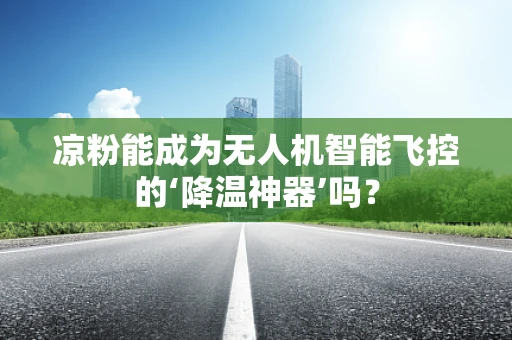 凉粉能成为无人机智能飞控的‘降温神器’吗？