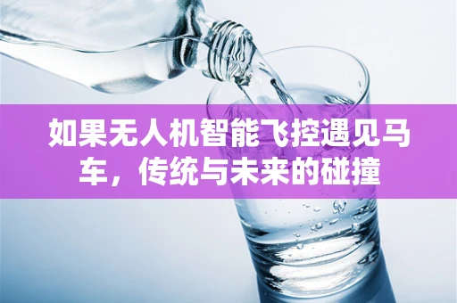 如果无人机智能飞控遇见马车，传统与未来的碰撞