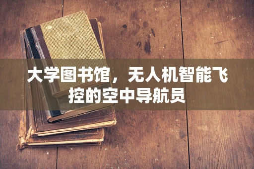 大学图书馆，无人机智能飞控的空中导航员