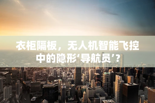 衣柜隔板，无人机智能飞控中的隐形‘导航员’？
