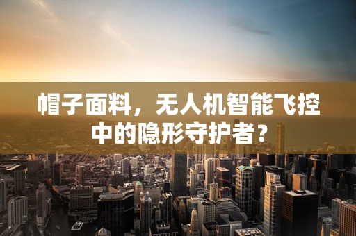 帽子面料，无人机智能飞控中的隐形守护者？