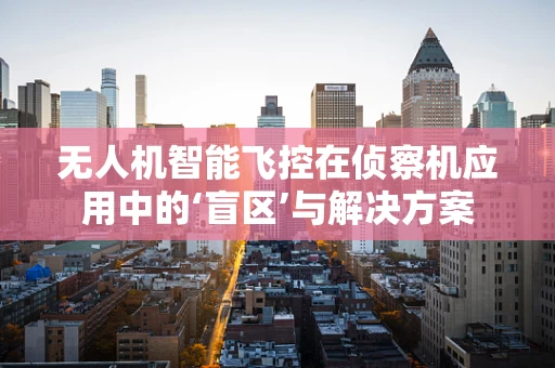 无人机智能飞控在侦察机应用中的‘盲区’与解决方案