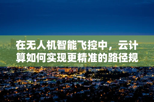在无人机智能飞控中，云计算如何实现更精准的路径规划与避障？