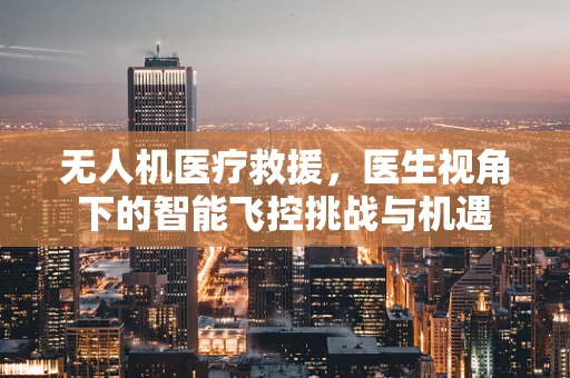 无人机医疗救援，医生视角下的智能飞控挑战与机遇