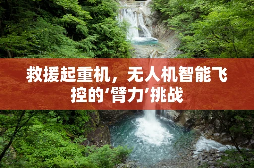 救援起重机，无人机智能飞控的‘臂力’挑战