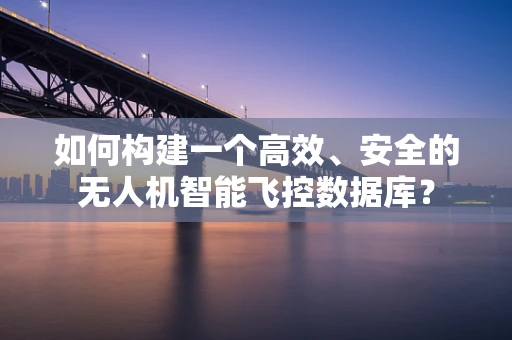 如何构建一个高效、安全的无人机智能飞控数据库？