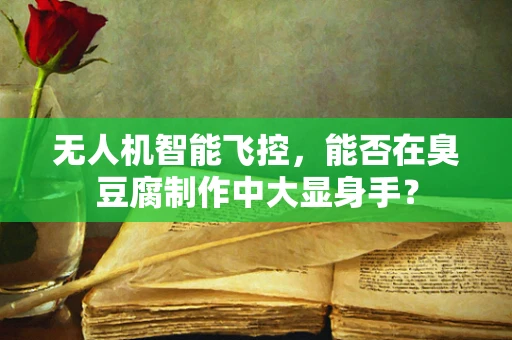 无人机智能飞控，能否在臭豆腐制作中大显身手？