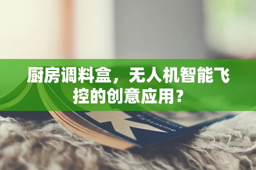 厨房调料盒，无人机智能飞控的创意应用？