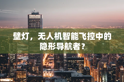 壁灯，无人机智能飞控中的隐形导航者？