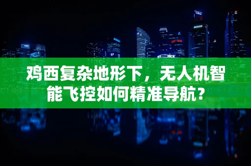鸡西复杂地形下，无人机智能飞控如何精准导航？