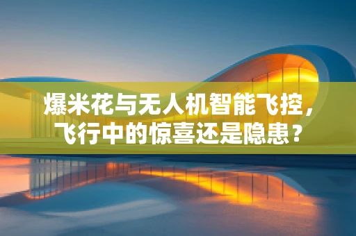 爆米花与无人机智能飞控，飞行中的惊喜还是隐患？