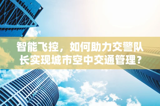 智能飞控，如何助力交警队长实现城市空中交通管理？