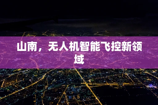 山南，无人机智能飞控新领域